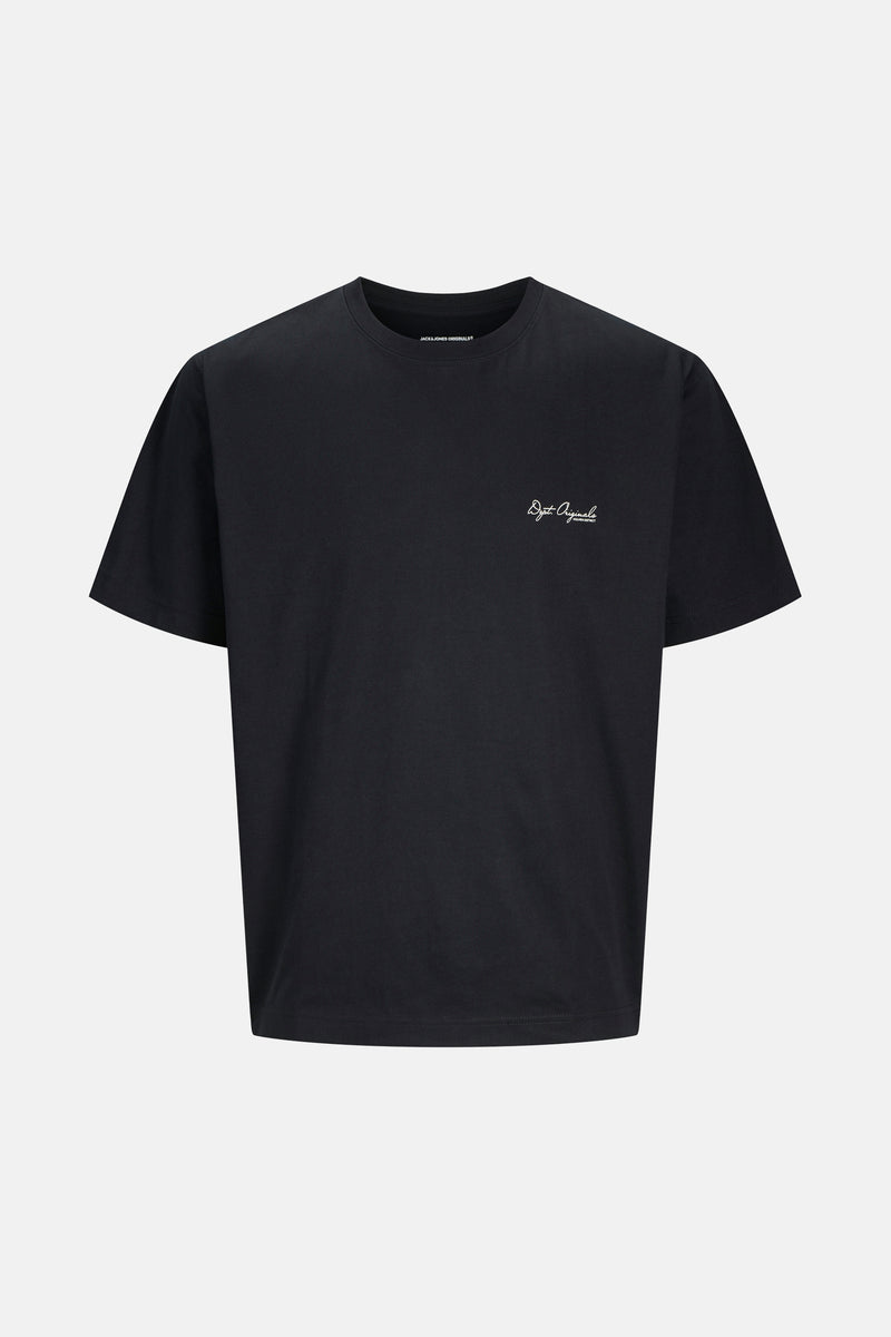T-shirt (korte mouwen) Zwart - ORIGINALS BY JACK & JONES