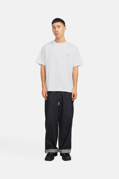 T-shirt (korte mouwen) Wit - ORIGINALS BY JACK & JONES