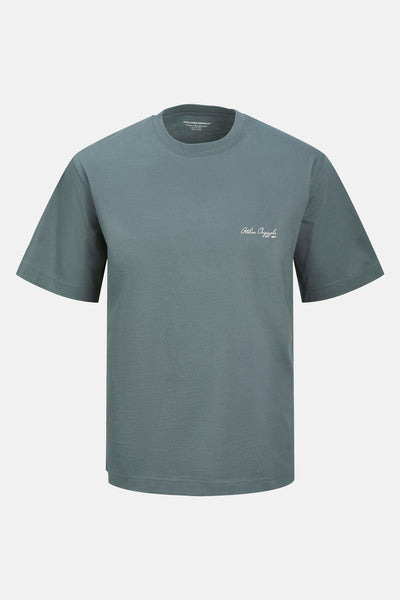 T-shirt (korte mouwen) Grijs - ORIGINALS BY JACK & JONES