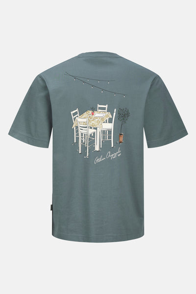 T-shirt (korte mouwen) Grijs - ORIGINALS BY JACK & JONES
