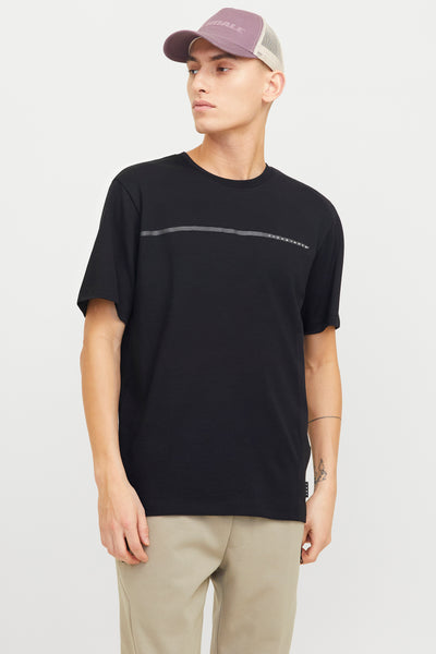 T-shirt (manches courtes) Noir - JACK & JONES