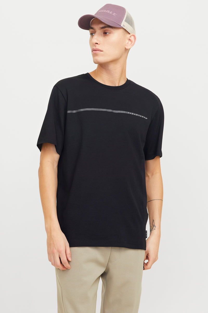 T-shirt (manches courtes) Noir - JACK & JONES