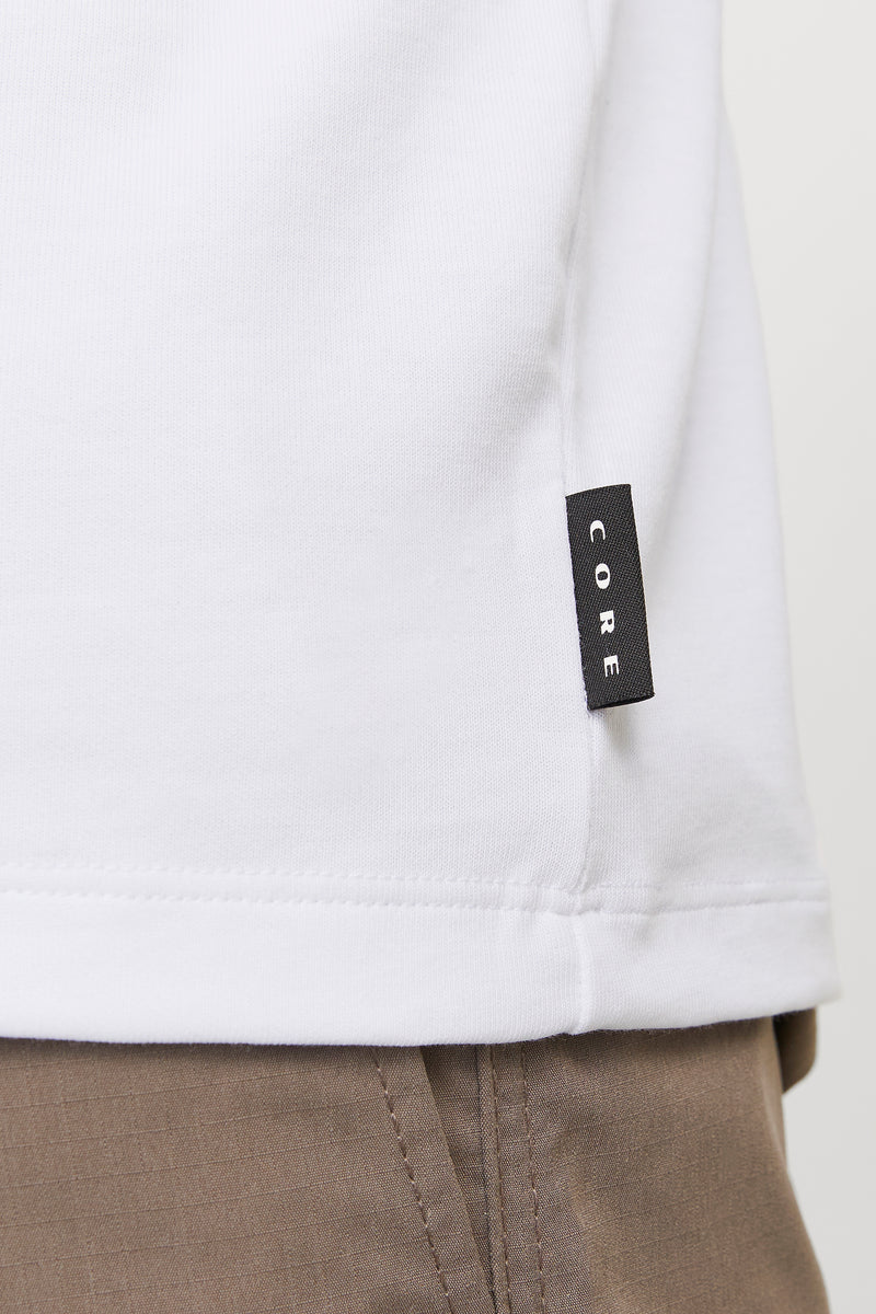 T-shirt met korte mouwen - wit