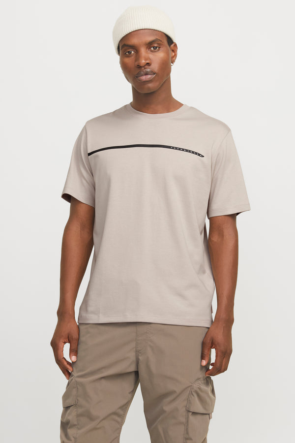 T-shirt (manches courtes) Beige - JACK & JONES