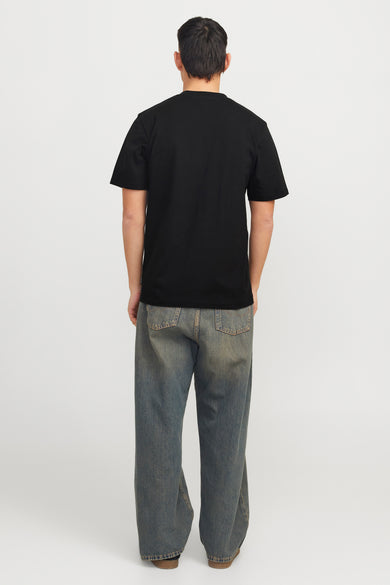 T-shirt (korte mouwen) Zwart - ORIGINALS BY JACK & JONES