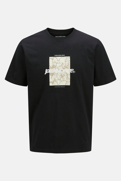T-shirt (korte mouwen) Zwart - ORIGINALS BY JACK & JONES