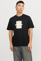 T-shirt (korte mouwen) Zwart - ORIGINALS BY JACK & JONES