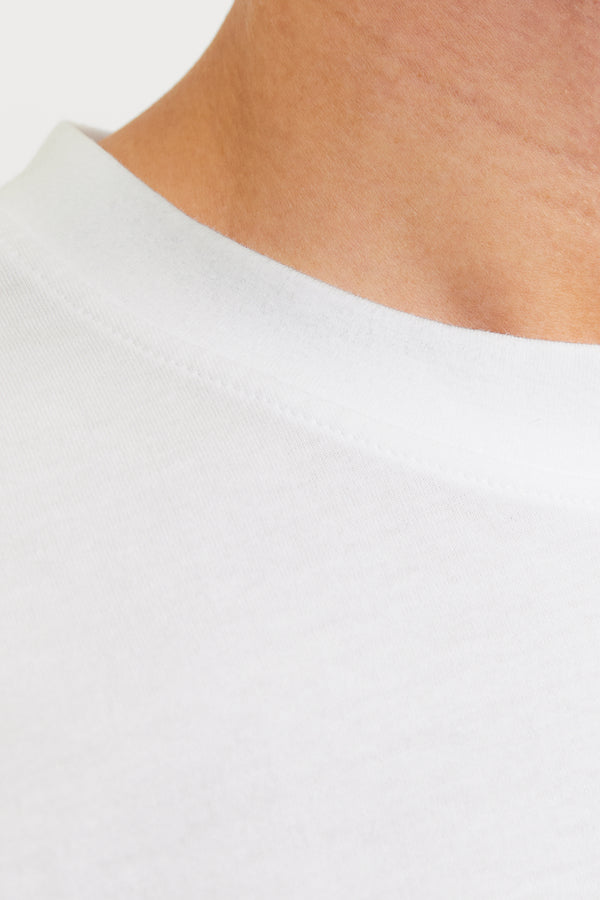 T-shirt (korte mouwen) Wit - ORIGINALS BY JACK & JONES