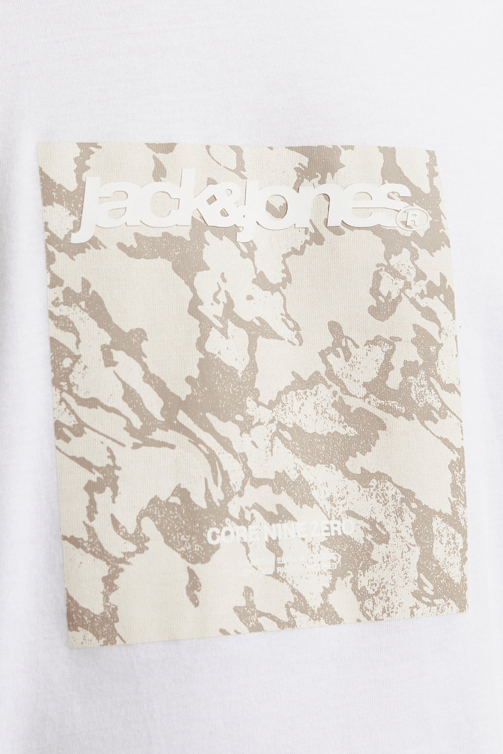 T-shirt (korte mouwen) Wit - ORIGINALS BY JACK & JONES