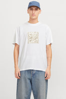 T-shirt (korte mouwen) Wit - ORIGINALS BY JACK & JONES