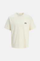 T-shirt (manches courtes) Écru - ORIGINALS BY JACK & JONES