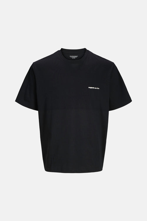 T-shirt (korte mouwen) Zwart - ORIGINALS BY JACK & JONES