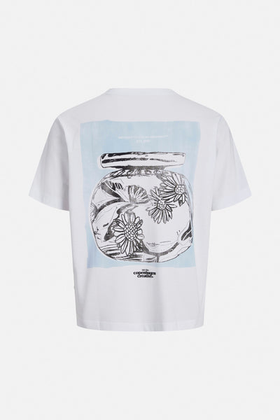 T-shirt (manches courtes) Blanc - ORIGINALS BY JACK & JONES