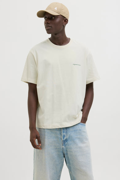 T-shirt met korte mouwen - ecru