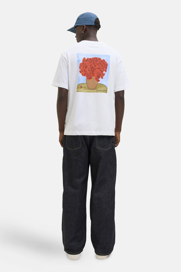 T-shirt (korte mouwen) Wit - ORIGINALS BY JACK & JONES