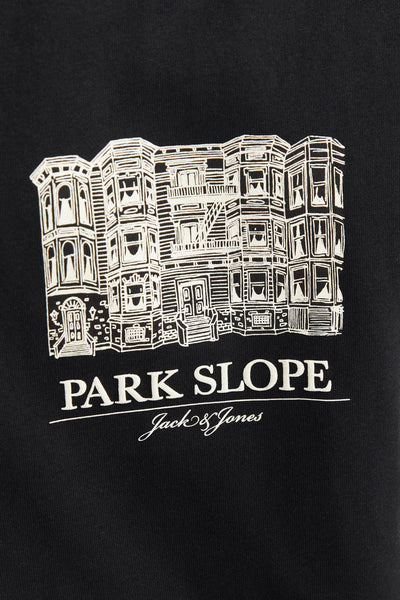 T-shirt (korte mouwen) Zwart - ORIGINALS BY JACK & JONES