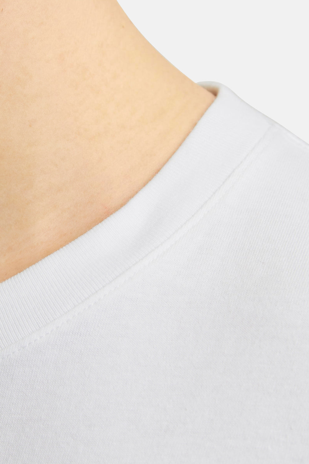 T-shirt (korte mouwen) Wit - ORIGINALS BY JACK & JONES