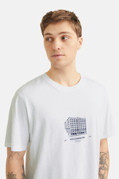 T-shirt (korte mouwen) Wit - ORIGINALS BY JACK & JONES