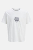 T-shirt (korte mouwen) Wit - ORIGINALS BY JACK & JONES