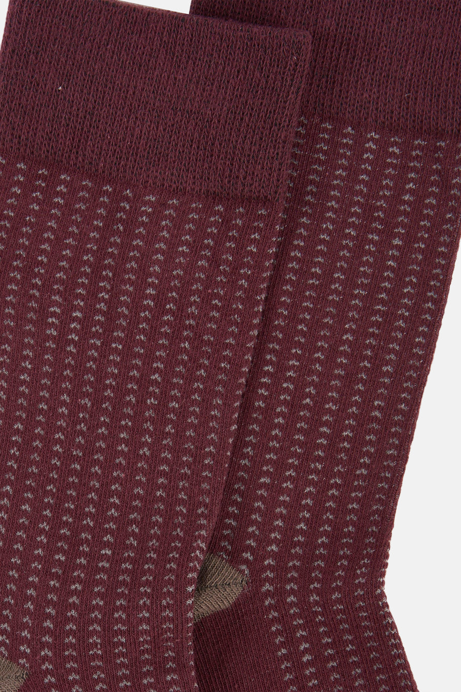 Chaussettes rouges par ACCESSORIES BY JACK & JONES, avec un motif minimaliste à rayures verticales discrètes.