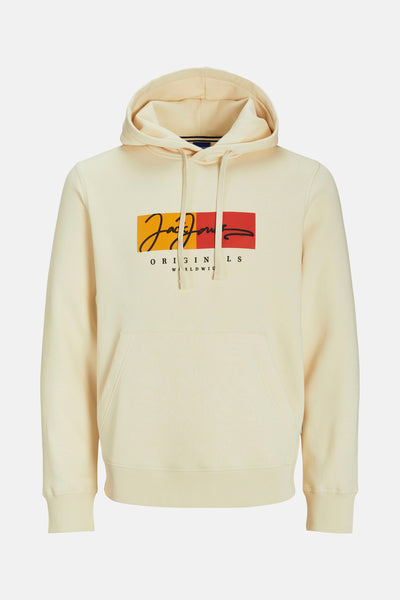 Sweater met kap Wit - ORIGINALS BY JACK & JONES