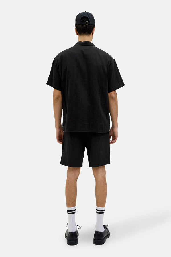 Hemd (korte mouwen) Zwart - ORIGINALS BY JACK & JONES