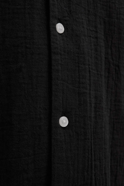 Chemise (manches courtes) Noir - ORIGINALS BY JACK & JONES