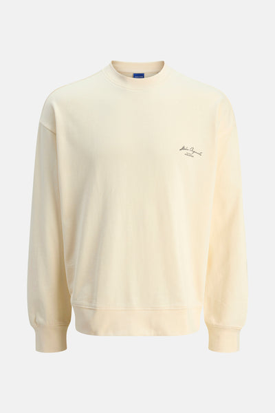 Sweat col rond Blanc - ORIGINALS BY JACK & JONES