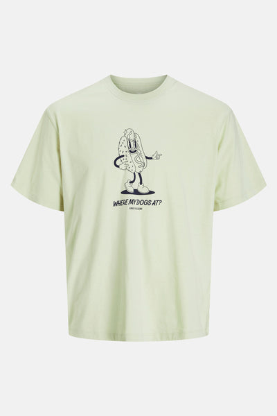 T-shirt (korte mouwen) Groen - ORIGINALS BY JACK & JONES
