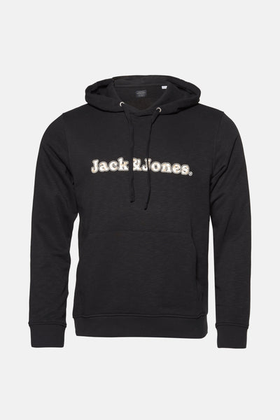 Sweater met kap Zwart - JACK & JONES