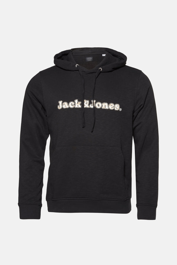 Sweat à capuche Noir - JACK & JONES