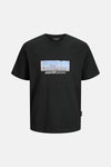T-shirt (korte mouwen) Zwart - JACK & JONES
