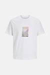 T-shirt (korte mouwen) Wit - JACK & JONES