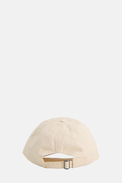 Ecru pet van ACCESSORIES BY JACK & JONES, met verstelbare sluiting en stikseldetails.