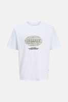 T-shirt (korte mouwen) Wit - ORIGINALS BY JACK & JONES