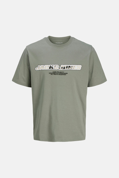 T-shirt (korte mouwen) Grijs - ORIGINALS BY JACK & JONES