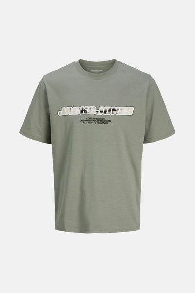 T-shirt (korte mouwen) Grijs - ORIGINALS BY JACK & JONES