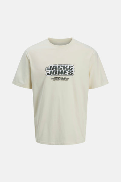 T-shirt (korte mouwen) Geel - ORIGINALS BY JACK & JONES