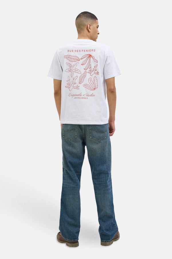 T-shirt (manches courtes) Blanc - JACK & JONES
