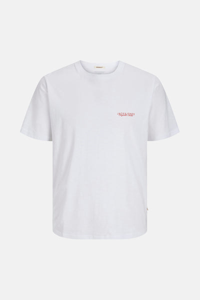 T-shirt (korte mouwen) Wit - JACK & JONES