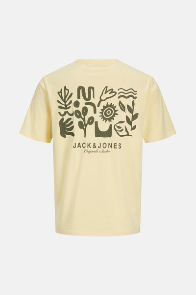 T-shirt (korte mouwen) Geel - JACK & JONES