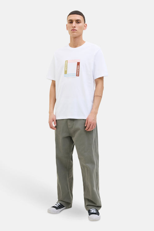T-shirt (manches courtes) Blanc - ORIGINALS BY JACK & JONES