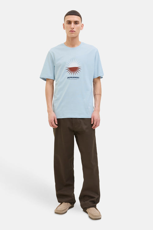 T-shirt (manches courtes) Bleu - ORIGINALS BY JACK & JONES