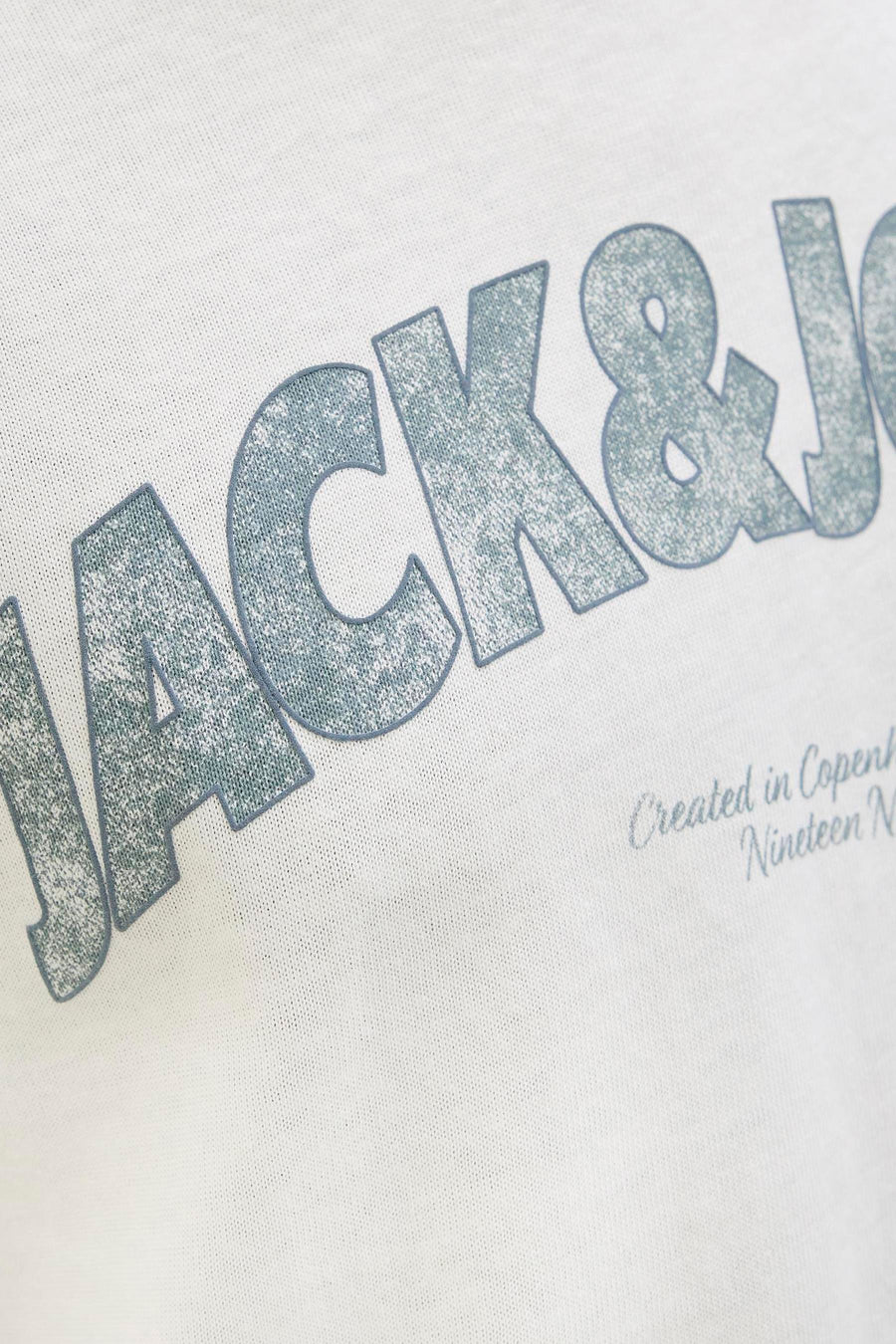 T-shirt jaune à manches courtes de ORIGINALS BY JACK & JONES, avec un imprimé graphique stylisé.