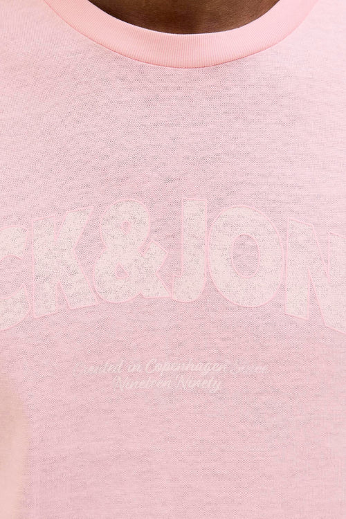 T-shirt (manches courtes) Rose - ORIGINALS BY JACK & JONES