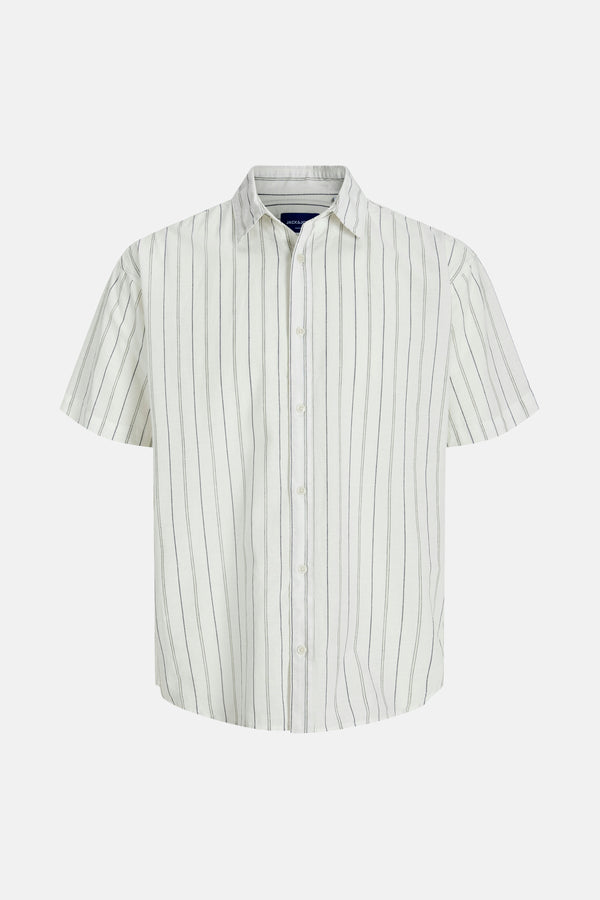 Chemise (manches courtes) Blanc - ORIGINALS BY JACK & JONES