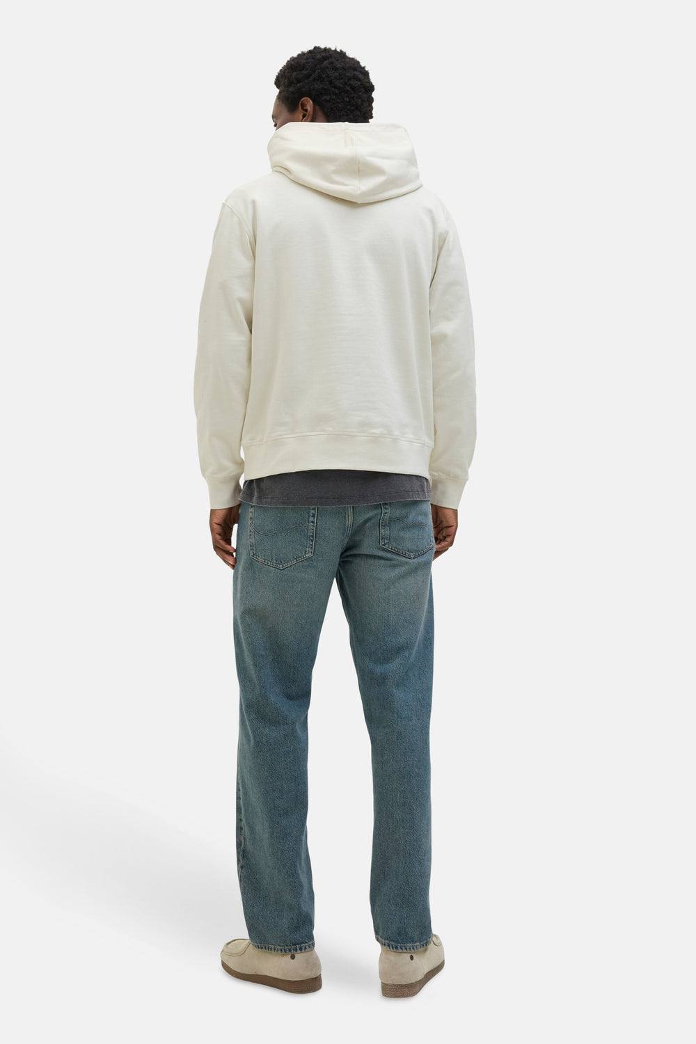 Sweater met kap Wit - ORIGINALS BY JACK & JONES