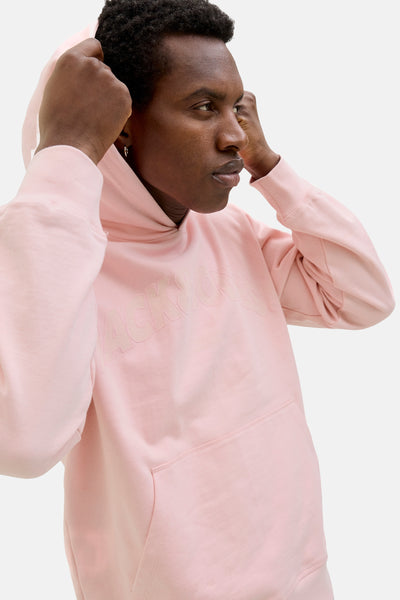 Sweater met kap Roze - ORIGINALS BY JACK & JONES