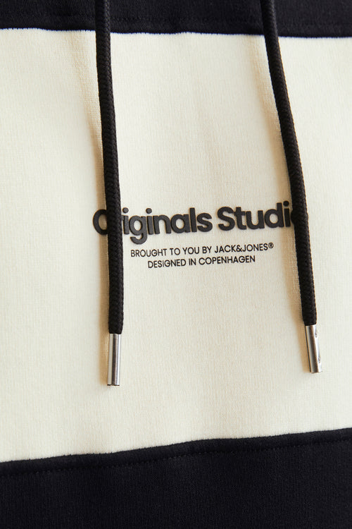 Trui met kap Zwart - ORIGINALS BY JACK & JONES