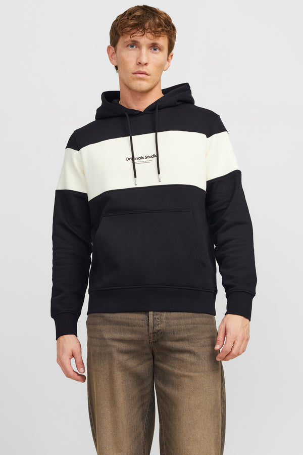 Pull à capuche Noir - ORIGINALS BY JACK & JONES